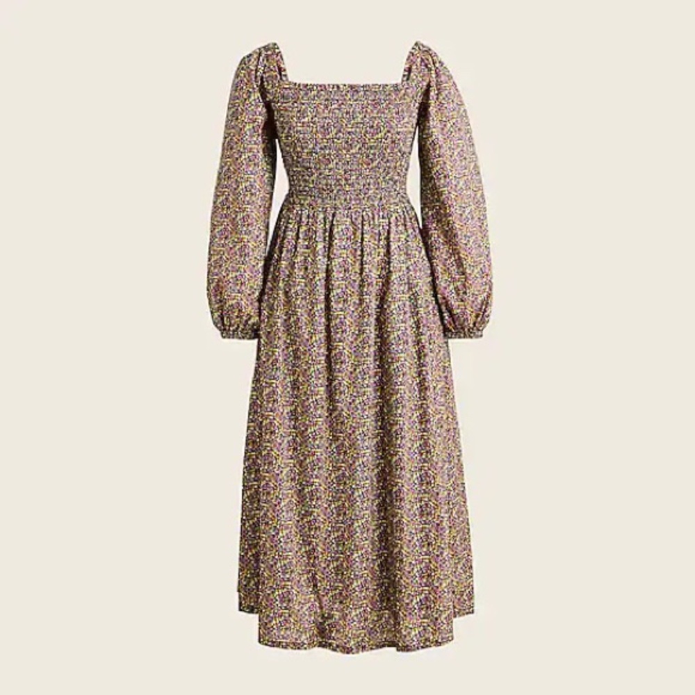 Organic cotton daydream dress in Liberty® Busy Izzy - Picture 9 of 11